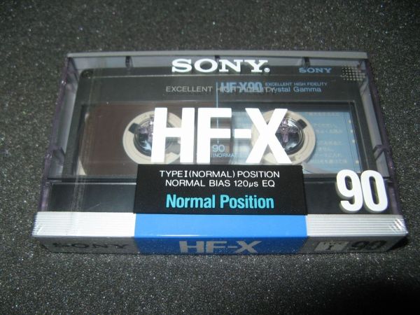 Аудиокассета Sony HF-X 90 (JP) (1988 г.)