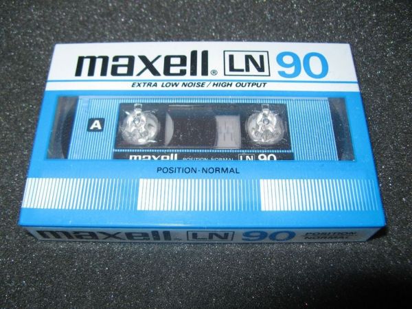 Аудиокассета Maxell LN 90 (EU) (1982 - 1984 г.)