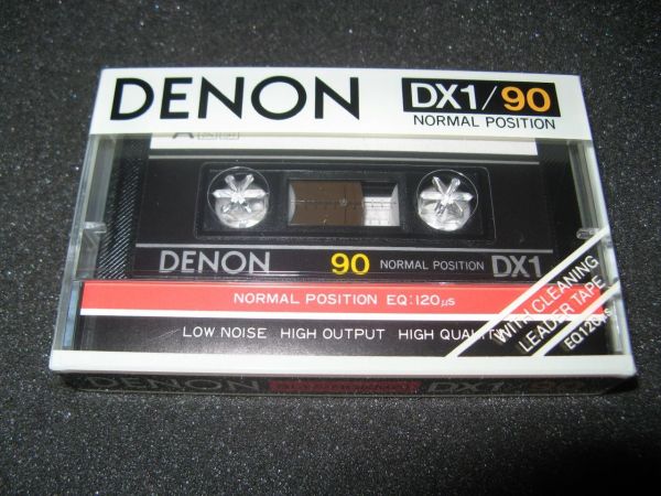 Аудиокассета Denon DX 1 90 (Европейский рынок) (1981г.)