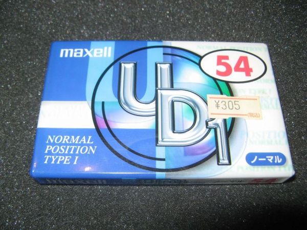 Аудиокассета Maxell UD1 54 (JP) (2000-2001г.)