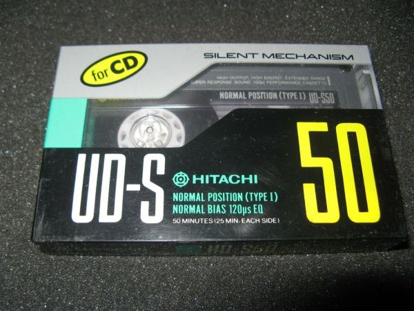 Аудиокассета Hitachi UD-S 50 (Японский рынок) (1988 - 1989г.)
