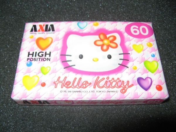Аудиокассета Axia Hello Kitty 60 (Японский рынок)