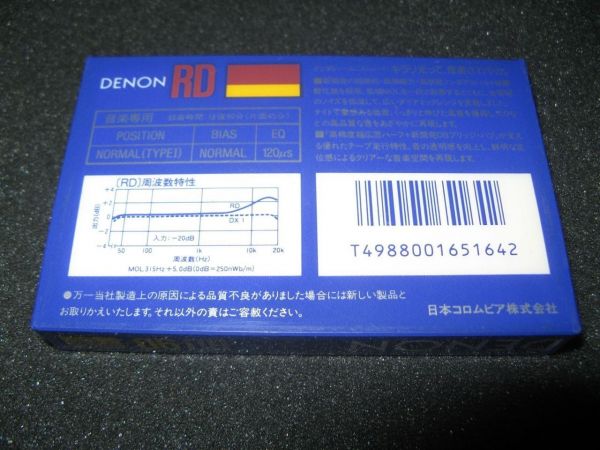 Аудиокассета Denon RD 90 (JP) (1986 г.)