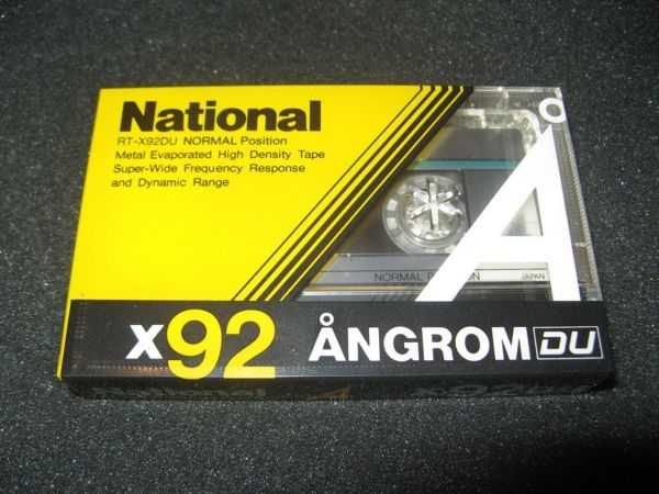 Аудиокассета National X-DU 92 (JP) (1985 - 1986 г.)