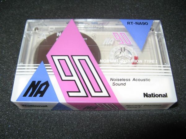 Аудиокассета National NA 90 (JP) (1987 - 1988 г.)
