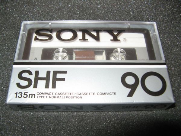 Аудиокассета SONY SHF 90 (US) (1978 - 1981 г.)