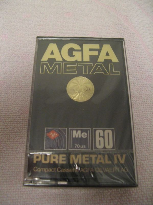 Аудиокассета Agfa Metal 60 (1979 - 1980г.)