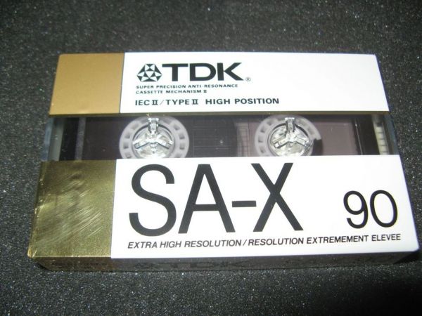 Аудиокассета TDK SA-X 90 (US) (1988)