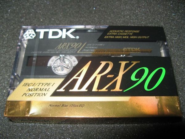 Аудиокассета TDK AR-X 90 (EU) (1990 - 1995 г.)