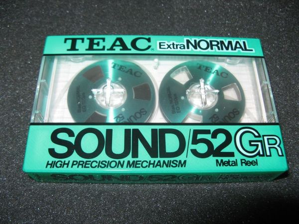 Аудиокассета Teac Sound 52/GR (Reel-to-Reel) (1984 - 1985 г.)