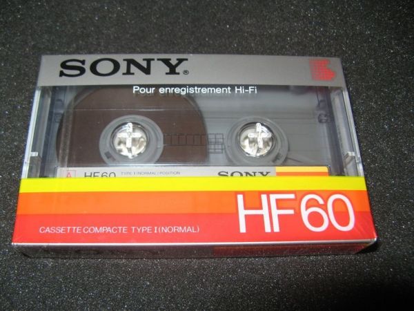 Аудиокассета Sony HF 60 (EU) (1985 г.)