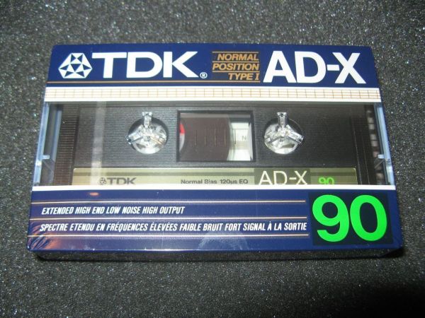 Аудиокассета TDK AD-X 90 (US) (1985 - 1986 г.)