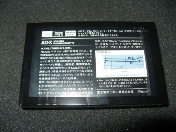 Аудиокассета TDK AD-X 46 (JP) (1982 - 1984 г.)