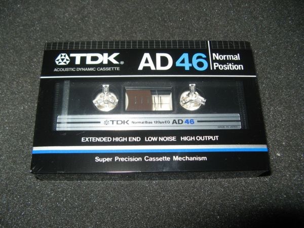 Аудиокассета TDK AD 46 (JP) (1982 - 1984 г.)