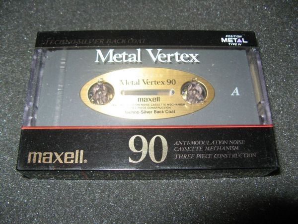 Аудиокассета Maxell Metal Vertex 90 (JP) (1990 - 1991)