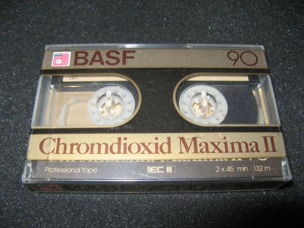 Аудиокассета Basf Chromdioxid Maxima II 90 (EU) (1982 - 1983 г.)