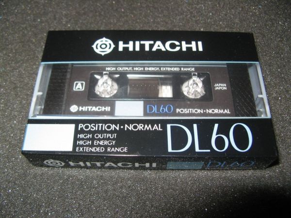 Аудиокассета Hitachi DL 60 (EU) (1990 - 1991 г.)