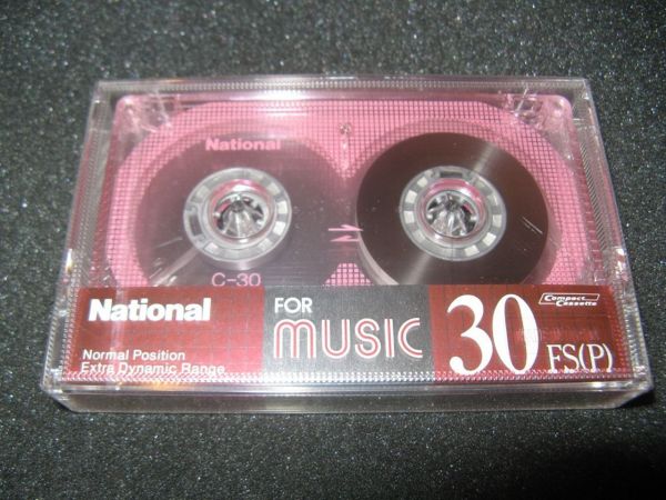 Аудиокассета National FS (P) 30 (JP) (1985 - 1986 г.)