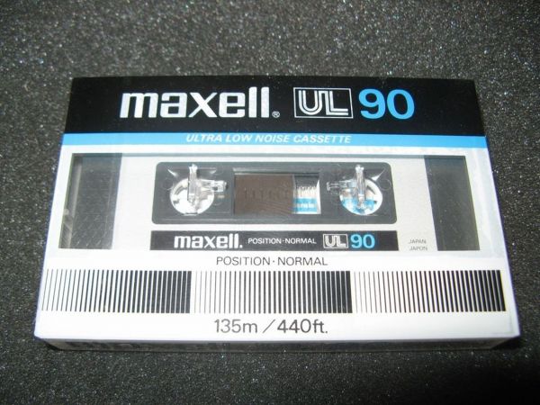 Аудиокассета Maxell UL 90 (EU) (1982 - 1984 г.)