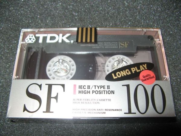 Аудиокассета TDK SF 100 (EU) (1990 - 1991 г. )