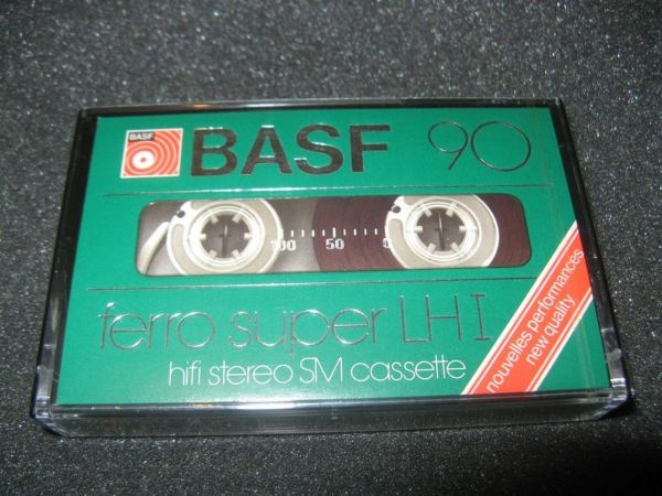 Аудиокассета Basf Ferro Super LHI 90 (EU) (1979 - 1980 г.)