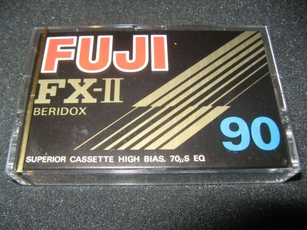 Аудиокассета FUJI FX II 90 (EU) (1977 - 1979 г.)