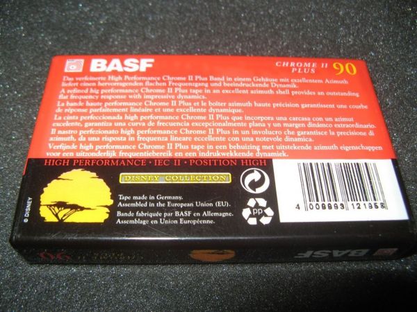 Аудиокассета Basf LION KING 90 (EU) (1995 - 1997 г.)