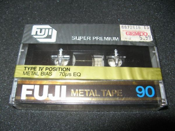 АУдиокассета Fuji Metal Tape 90 (EU) (1980 - 1981 г.)