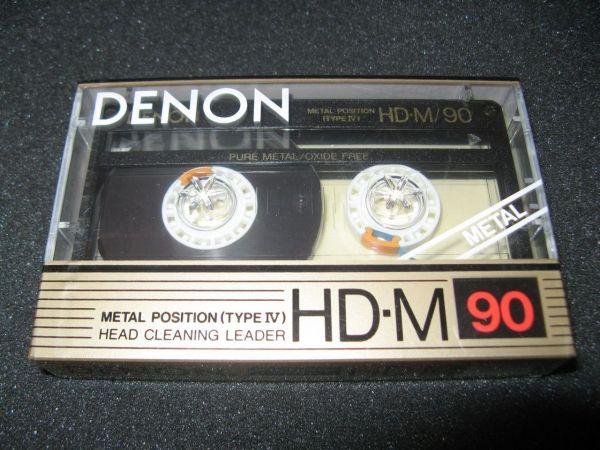 Аудиокассета Denon HD-M 90 (US) (1988 - 1990 г.)