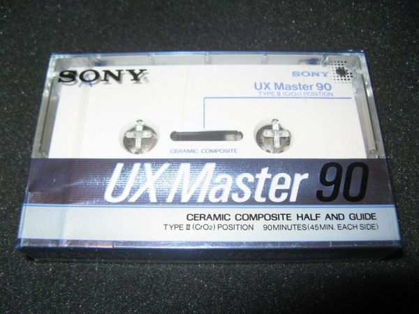 Аудиокассета Sony UX Master 90 (JP) (1988 г.)