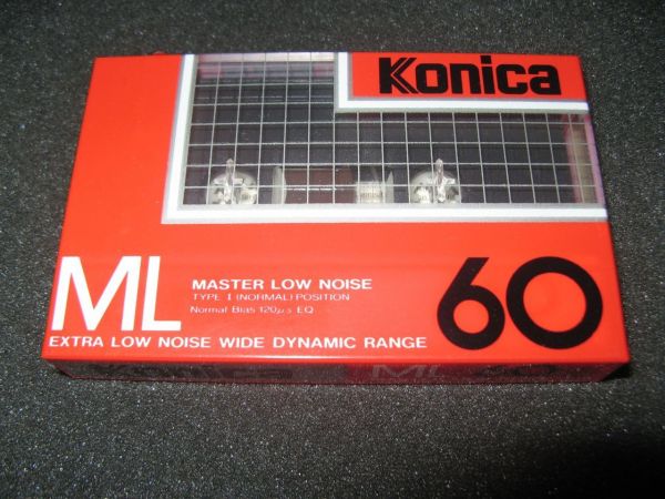 Аудиокассета Konica ML 60 (EU) (1984 - 1986 г.)