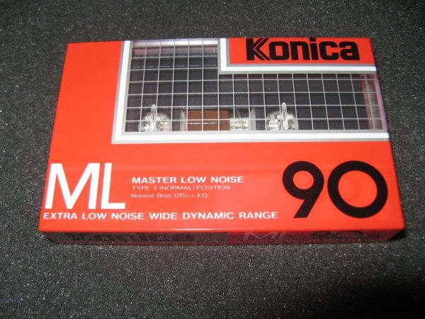 Аудиокассета Konica ML 90 (EU) (1984 - 1986 г.)