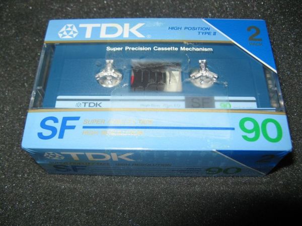 Аудиокассета TDK SF 90 2Pack (JP) (1985 - 1986 г.)