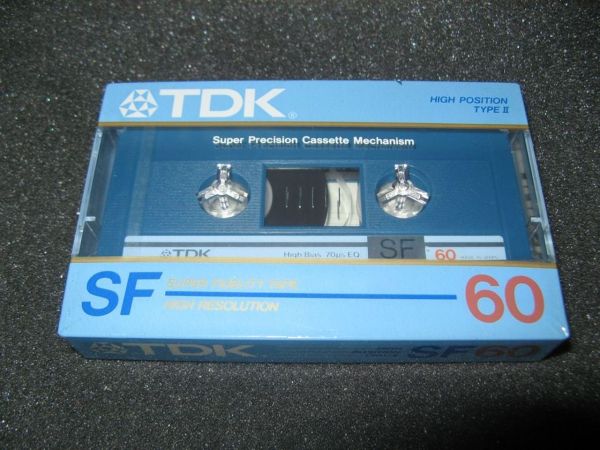 Аудиокассета TDK SF 60 (JP) (1985 - 1986 г.)