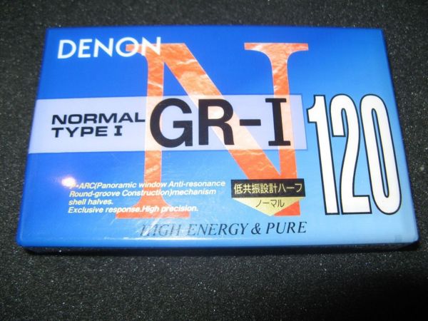 Аудиокассета DENON GR I 120 (JP) (1993 - 1994 г.)