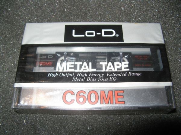 Аудиокассета Lo-D ME 60 (JP) (1981 - 1982 г.)