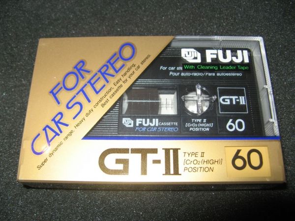 Аудиокассета FUJI GT-II 60 (JP) (1982 - 1984 г.)
