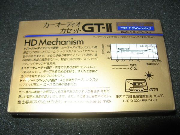 Аудиокассета FUJI GT-II 60 (JP) (1982 - 1984 г.)