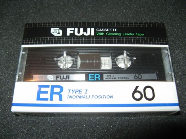 Аудиокассета FUJI ER 60 (JP) (1982 - 1984 г.)