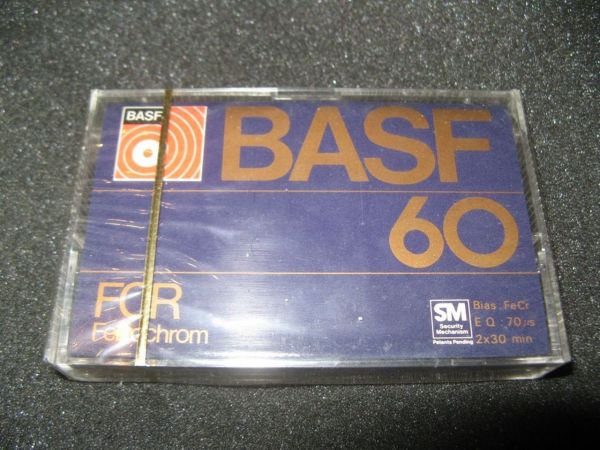 Аудиокассета BASF FCR 60 (JP) (1978 - 1981 г.)