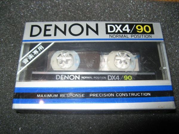Аудиокассета DENON DX4 90 (JP) (1982 - 1983 г.)