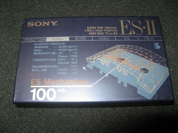 Аудиокассета SONY ES-II 100 (JP) (1992 г.)