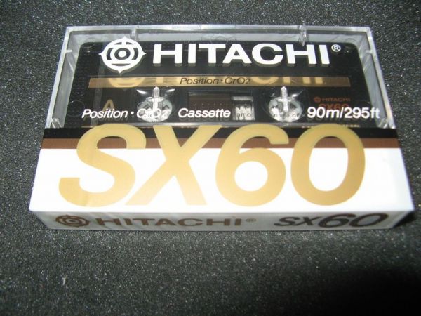 Аудиокассета Hitachi SX 60 (EU) (1988 - 1989 г.)