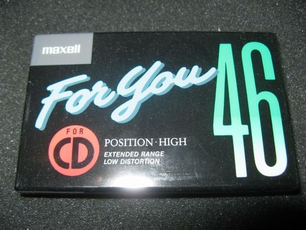 Аудиокассета Maxell For You 46 (JP)