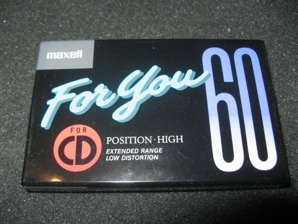 Аудиокассета Maxell For You 60 (JP)