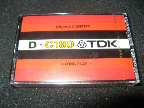 Аудиокассета TDK D-C 180 (US) (1979 - 1981 г.)
