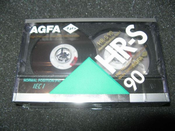 Аудиокассета AGFA HR-S 90 (EU) (1989 - 1991 г.)