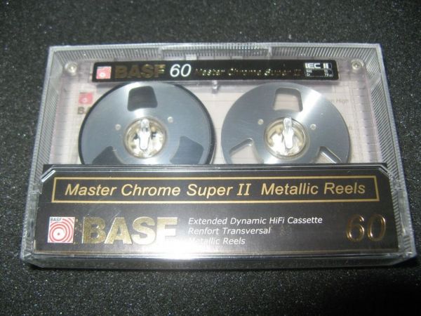Аудиокассета Basf Master Chrome Super II 60 (Reel-to-Reel)
