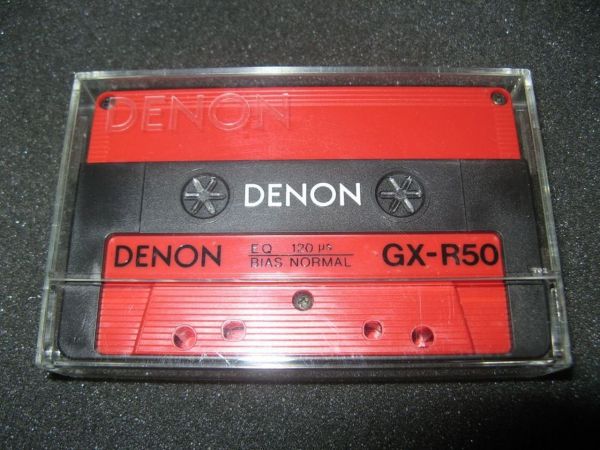 Аудиокассета DENON GX-R 50 (JP) (1985 г.)