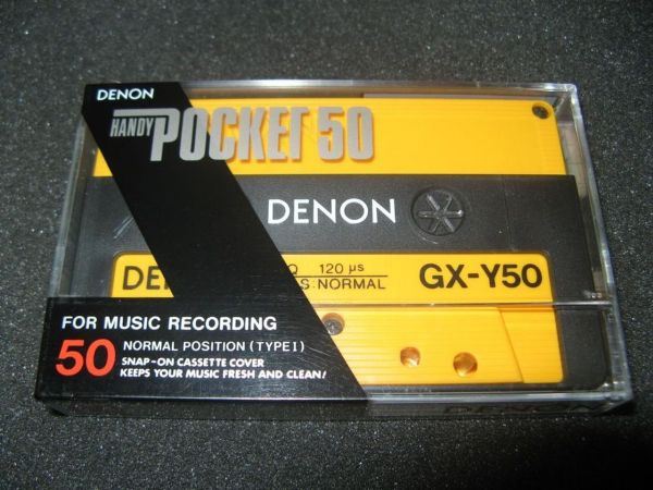 Аудиокассета DENON GX-Y 50 (JP) (1985 г.)